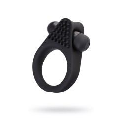 A-Toys Titreşimli Penis Halkası Siyah | kızılay fantazi ürünler