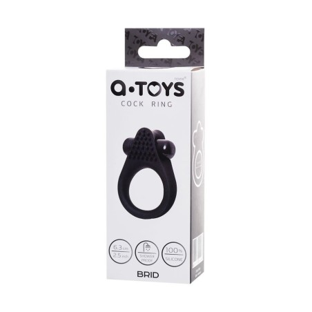 A-Toys Titreşimli Penis Halkası Siyah | kızılay fantazi ürünler