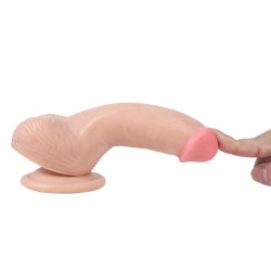 Strong Realistik Penis 18 cm Titreşimsiz Dildo | Aura sex shop