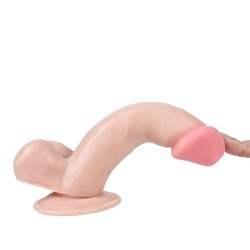 Strong Realistik Penis 13 cm Kıvrımlı Dildo | Aura erotik shop