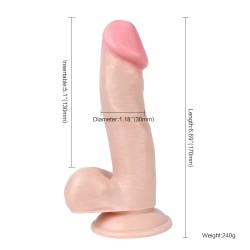 Strong Realistik Penis 13 cm Kıvrımlı Dildo | Aura erotik shop