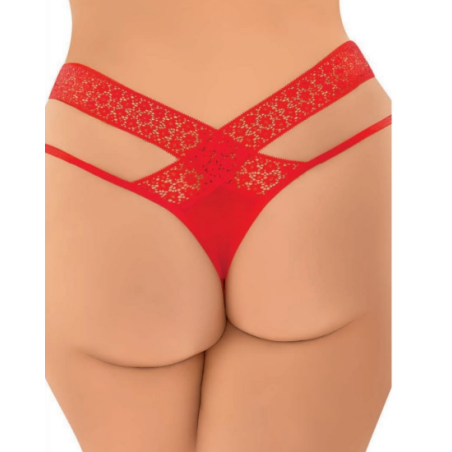 Çapraz Dantelli Fantazi Kadın Külot NightLight 9153-1 | sex shop ankara