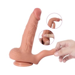 (192) Hadun Klitoris Stimülasyon Titreşimli Realistik Penis