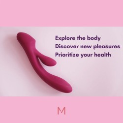 Rudolph Tavşan Vibratörü Çift Motorlu 12 Mod | Aura Sex Shop