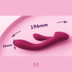 Rudolph Tavşan Vibratörü Çift Motorlu 12 Mod | Aura Sex Shop