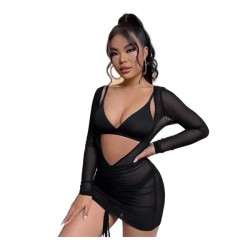 Fantazi Sütyenli Mini Çekici Gecelik – Aura ankara sex shop