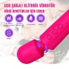 Artemis Çok Güçlü Titreşimli Masaj Vibratör Göğüs ve Klitoris Uyarıcı Wand Massager | Aura Erotik Shop