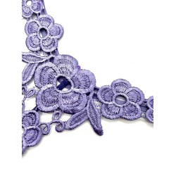 Mor İnci Detaylı Çiçek Desenli İp Tanga Fantazi İç Giyim | Aura Erotik Shop Kızılay