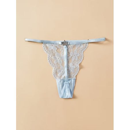Papatya Dantel Desenli İp Tanga Fantazi İç Giyim | Ankara Erotik Shop