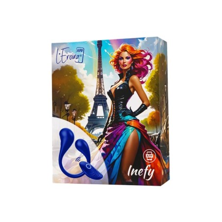 Aura Sex Shop L’Eroina APP INEFY Çok Fonksiyonlu Vibratör Kumandalı Uygulama Kontrollü Silikon 26.5 cm