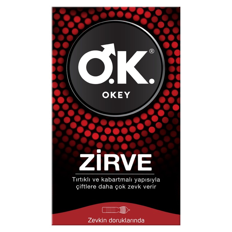 (250) Okey Zirve Prezervatif 10'lu
