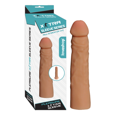 Pleasure Extra Sleeve – Titreşimsiz Penis Kılıfı | Aura Sex Shop