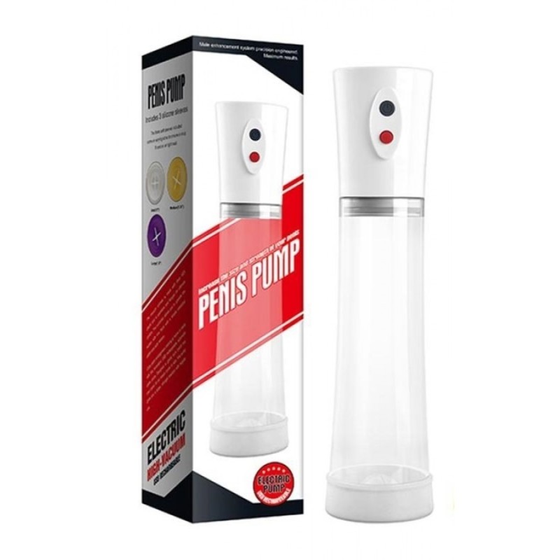 Otomatik USB Şarjlı Vakum Pompa | Ankara Sex Shop Aura Erotik Shop Kızılay