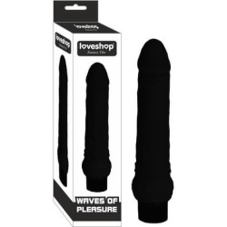 Waves of Pleasure – 18 cm Titreşimli Realistik Penis | Aura Sex Shop Kızılay