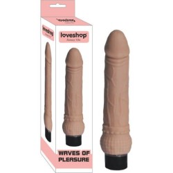 Waves of Pleasure – Ten Rengi Titreşimli Realistik Penis | Aura Sex Shop Kızılay