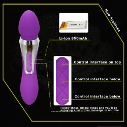 Q-Audrey Çift Motorlu Vibratör | Ankara Sex Shop - Aura Erotik Shop