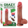 CRAYZ Çift Katman Uzaktan Kumandalı Realistik Penis | Aura Sex Shop Ankara