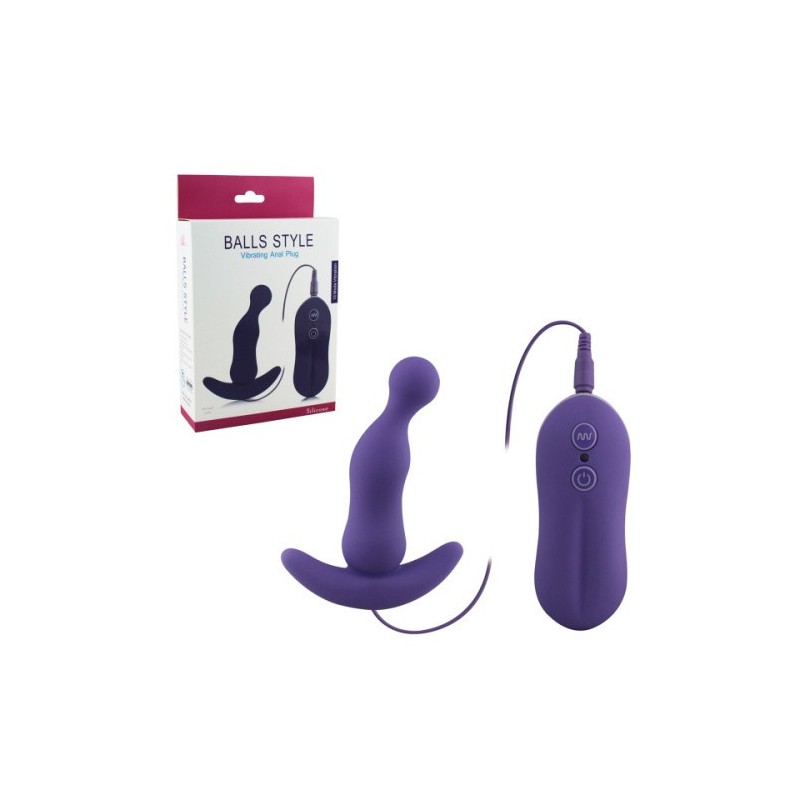 Balls Style Titreşimli Anal Plug | Kızılay Aura Sex Shop