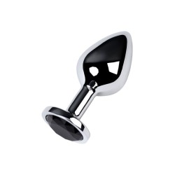 Metal by TOYFA Anal Plug Siyah Kristalli | Kızılay Aura Sex Shop