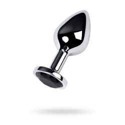 Metal by TOYFA Anal Plug Siyah Kristalli | Kızılay Aura Sex Shop