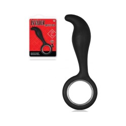 Invader Prostate Uyarıcı Plug Siyah 9 cm Anal Tıkaç | Aura Erotik Shop Ankara