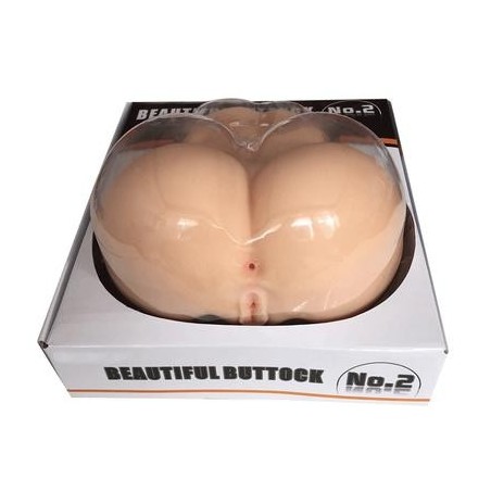 Buttock 4.7 KG Realistik Kalça Mastürbatör | Gerçek Et Dokulu Çift Girişli Kalça