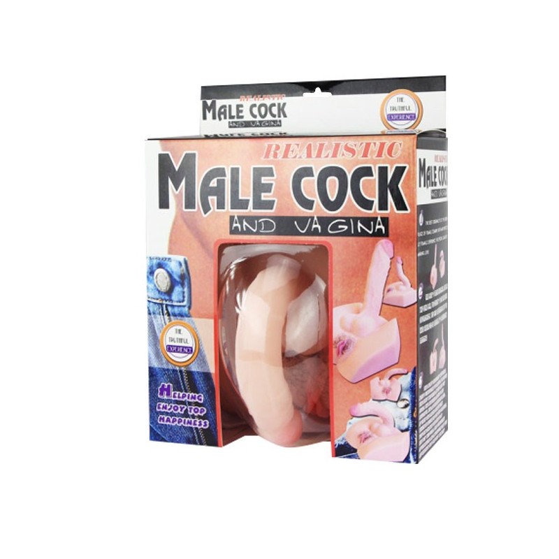 Male Cock Vajinalı Yarım Boy Kalça Titreşimli Mastürbatör | Aura Fantazi Ürünler