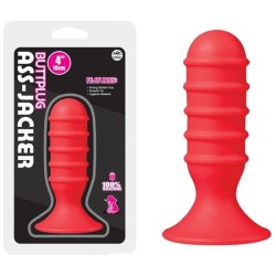 10cm Ass Jacker Buttplug Kırmızı | Kızılay Erotik Shop
