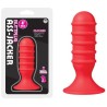 10cm Ass Jacker Buttplug Kırmızı | Kızılay Erotik Shop