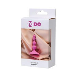 ToDo by Toyfa Loverty Pembe Silikon Anal Kılıf 8 cm | Aura Sex Shop