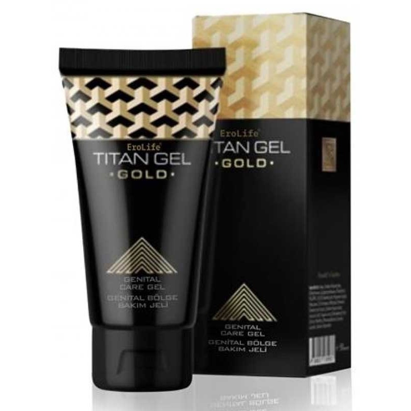 Titan Gold Gel Penis Bakım Kremi 50ML | Aura Erotik Shop