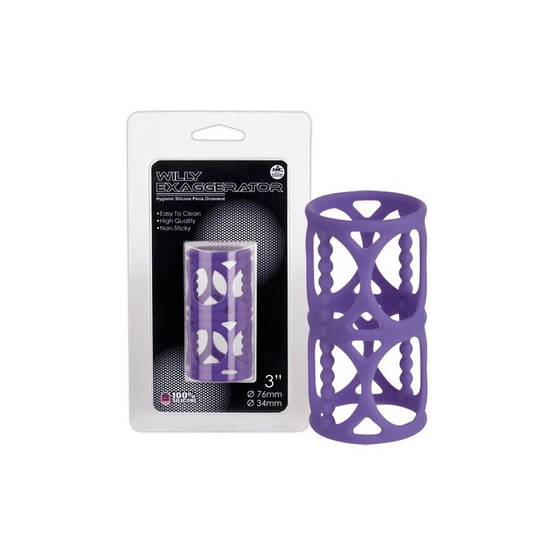 Willy Exaggerator Mor Penis Halkası | Ankara Erotik Shop