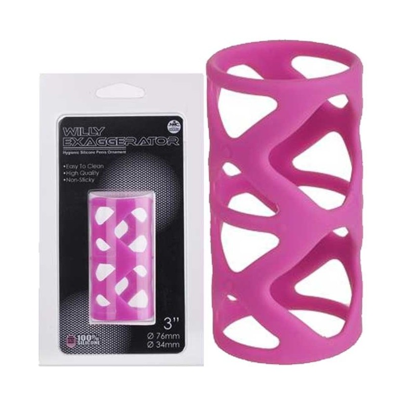 Willy Exaggerator Pembe Penis Halkası | Aura Sex Shop Kızılay
