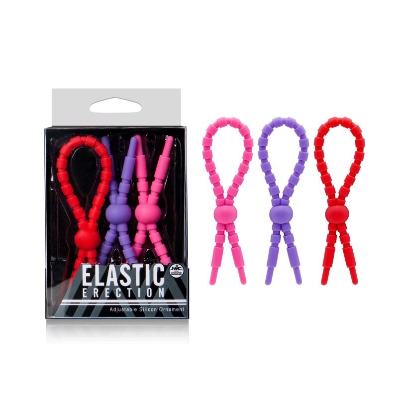 NMC Elastic Erection Kilitli Penis Halkası | Aura Erotik Shop Kızılay