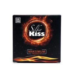 Silky Kiss Maximum Tırtıklı ve Benekli Prezervatif 4’lü | Aura Ankara Sex Shop