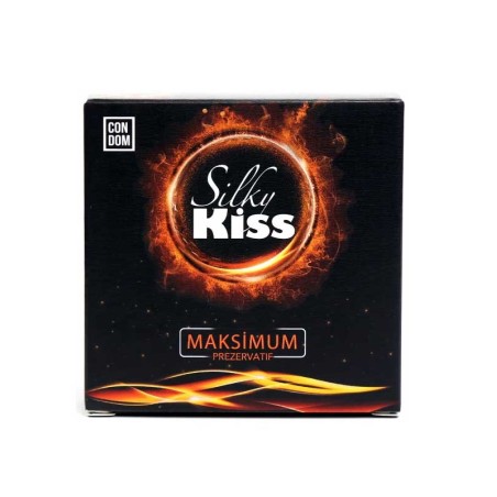 Silky Kiss Maximum Tırtıklı ve Benekli Prezervatif 4’lü | Aura Ankara Sex Shop