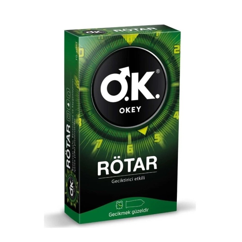 Okey Rötar Prezervatif 10’lu | Kızılay Sex Shop