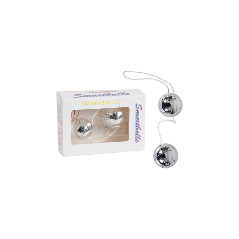 Smartballs Metal Rengi İkili Kegel Topu | Aura sex shop